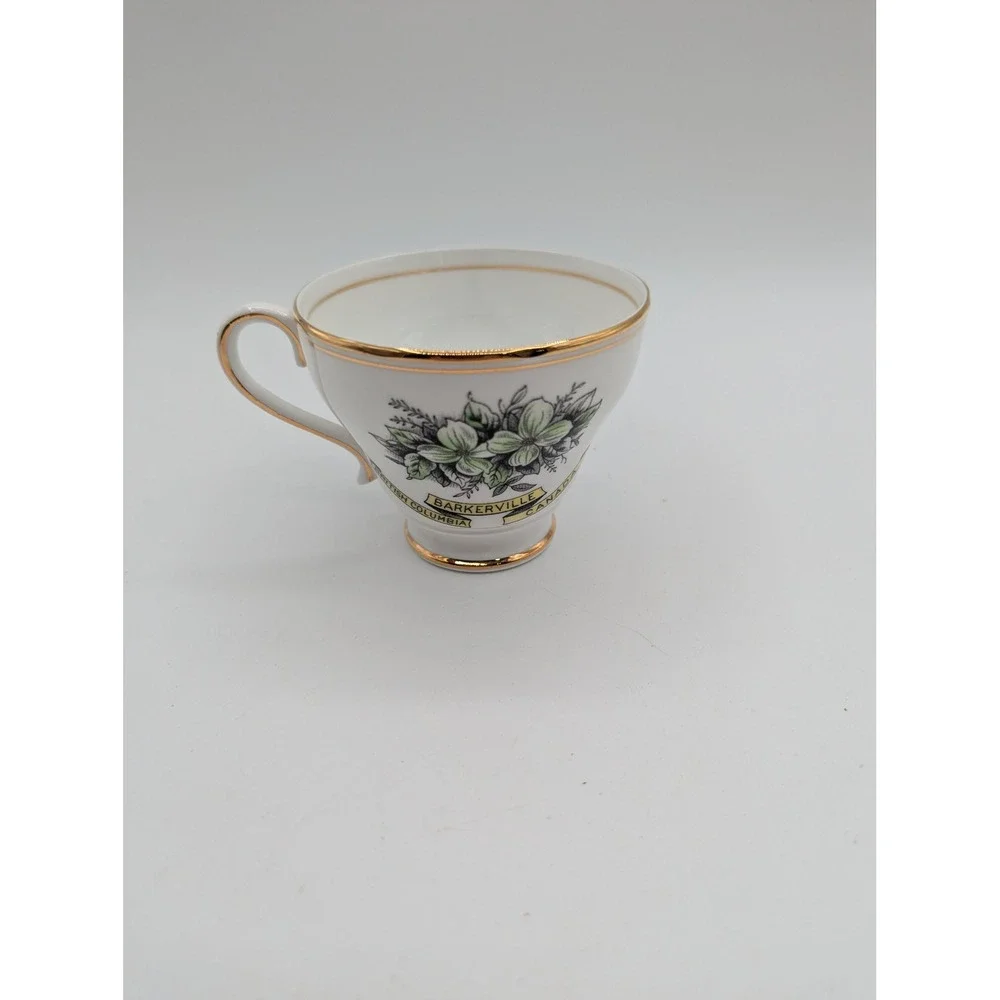 Royal Ascot Bone‎ China Barkerville BC Gold Rush Tea Cup Saucer Set England 152
